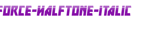 Major-Force-Halftone-Italic.ttf