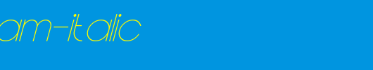 Majoram-Italic.ttf