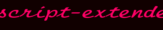 Manuscript-Extended-BoldItalic.ttf