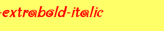 Maraca-Extrabold-Italic.ttf