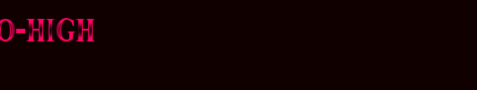 Maranallo-High_英文字体