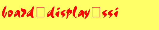 Marker-Board-Display-SSi.ttf