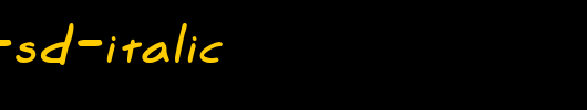 Marker-SD-Italic.ttf
