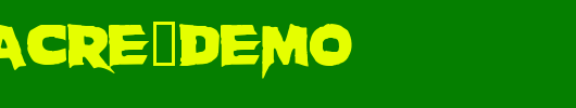 Massacre-DEMO.ttf