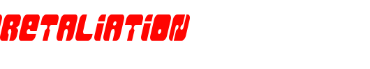 MassiveRetaliation_英文字体