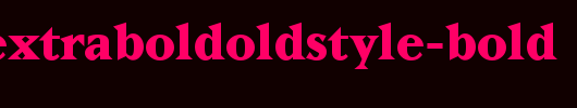 MatrixExtraBoldOldstyle-Bold.ttf