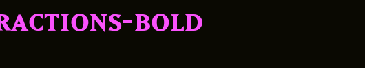 MatrixFractions-Bold.ttf