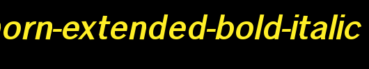 Matterhorn-Extended-Bold-Italic.ttf