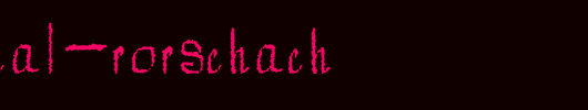 Mechanical-Rorschach.ttf