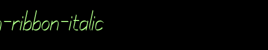 Mechanihan-Ribbon-Italic.ttf