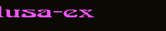 Medusa-Ex.ttf