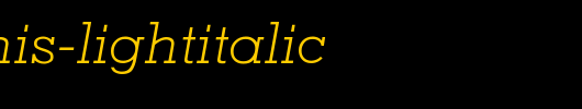 Memphis-LightItalic.ttf
