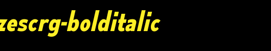 MesmerizeScRg-BoldItalic.ttf