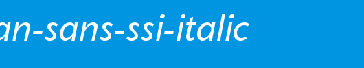 Mesouran-Sans-SSi-Italic.ttf