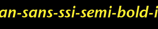 Mesouran-Sans-SSi-Semi-Bold-Italic.ttf