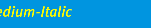 MetaMedium-Italic_英文字体