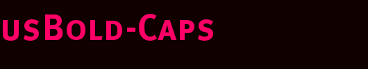 MetaPlusBold-Caps_英文字体