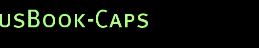 MetaPlusBook-Caps_英文字体