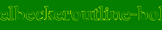 MichaelBeckerOutline-Bold.ttf