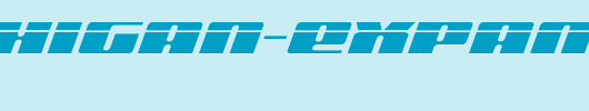 Michigan-Expanded-Laser-Italic.ttf