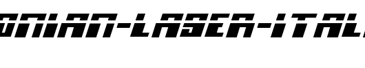 Micronian-Laser-Italic.ttf