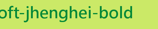 Microsoft-JhengHei-Bold.ttf