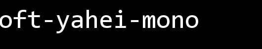 Microsoft-YaHei-Mono.ttf