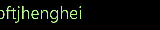 MicrosoftJhengHei.ttf