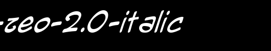 Mighty-Zeo-2.0-Italic.ttf