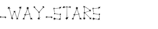 Milky-Way-Stars.ttf
