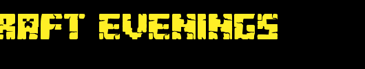Minecraft-Evenings.otf