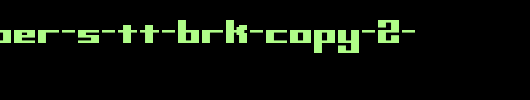 Mini-Kaliber-S-TT-BRK-copy-2-.ttf