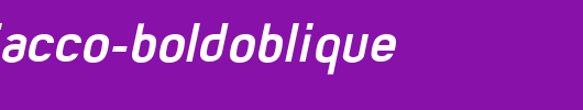 MisterGiacco-BoldOblique.ttf