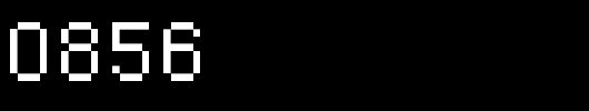 Mono0856_英文字体