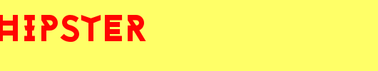 Monohipster_英文字体