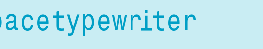 MonospaceTypewriter.ttf