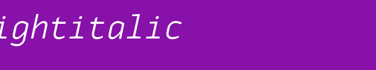 MonoxLightItalic.ttf