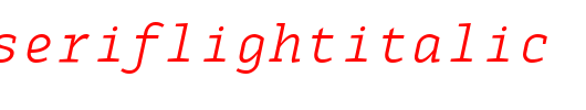 MonoxSerifLightItalic.ttf