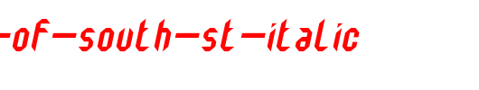 Monster-oF-South-St-Italic.ttf