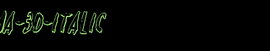 Monsterama-3D-Italic.ttf