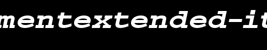 MonumentExtended-Italic.ttf