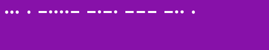 Morse-Code.ttf