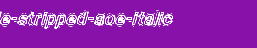 Motherlode-Stripped-AOE-Italic.ttf