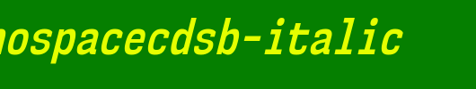NK57MonospaceCdSb-Italic.ttf