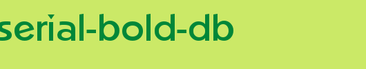 Napoli-Serial-Bold-DB.ttf