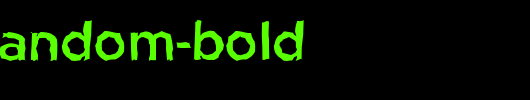 NapoliRandom-Bold.ttf
