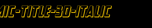 New-Comic-Title-3D-Italic.ttf