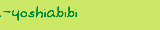 New-Dr.-Yoshiabibi.ttf