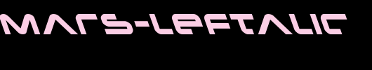 New-Mars-Leftalic.ttf