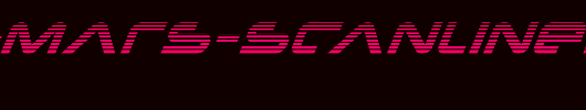 New-Mars-Scanlines-Italic.ttf